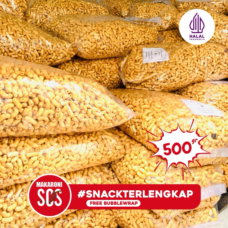 

Makaroni Rujak 500Gr | 1/2Kg Makaroni Goreng Bumbu Rujak Pedas Manis