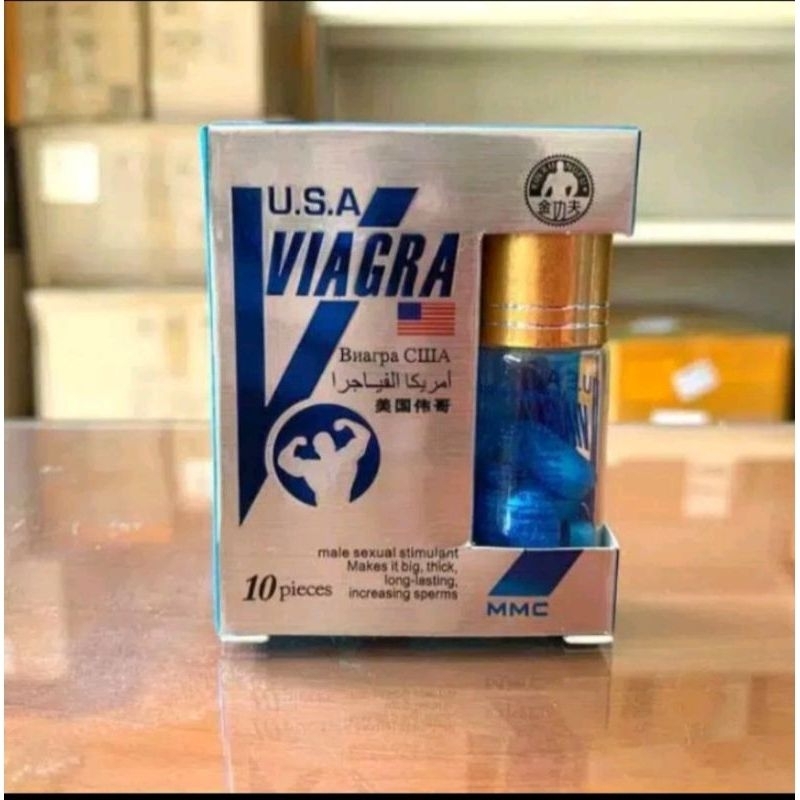 100% ORIGINAL THE BEST MMC V IAGRA USA 10 TABLET VIGRA USA ASLI ORIGINAL IMPORT