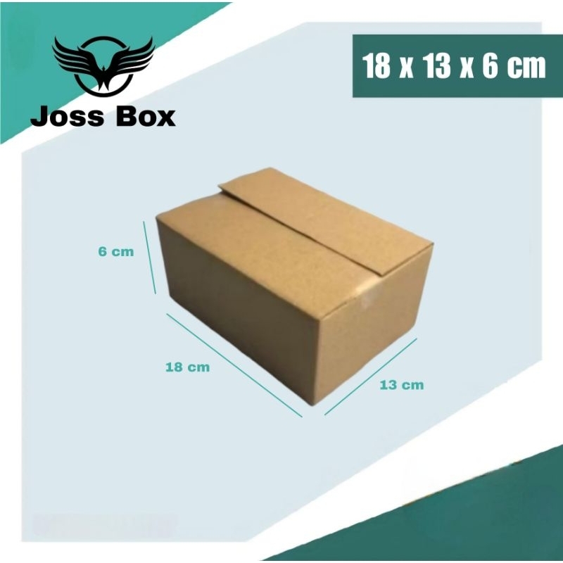 

Kardus Packaging Ukuran 18x13x6 cm