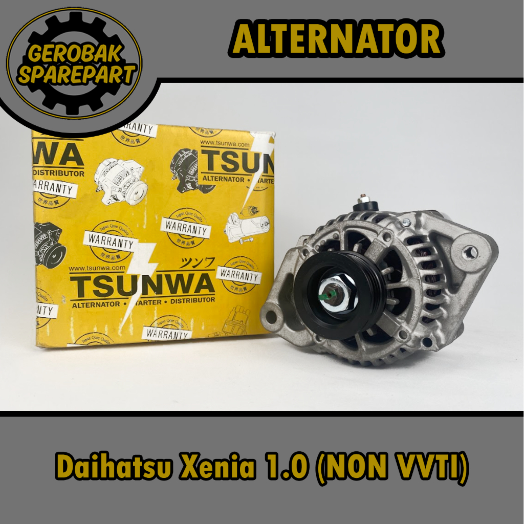 Alternator Dinamo Ampere - Daihatsu Xenia 1.0 / 1000 cc (Non VVTI)