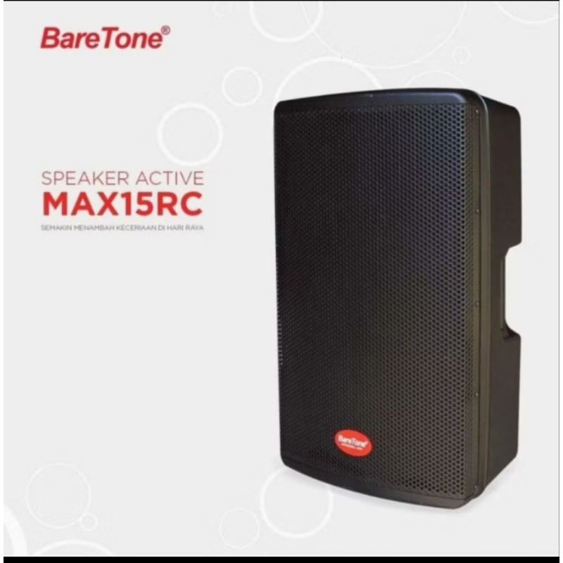 speaker baretone max 15RC / speaker baretone 15 inc aktif 500 watt