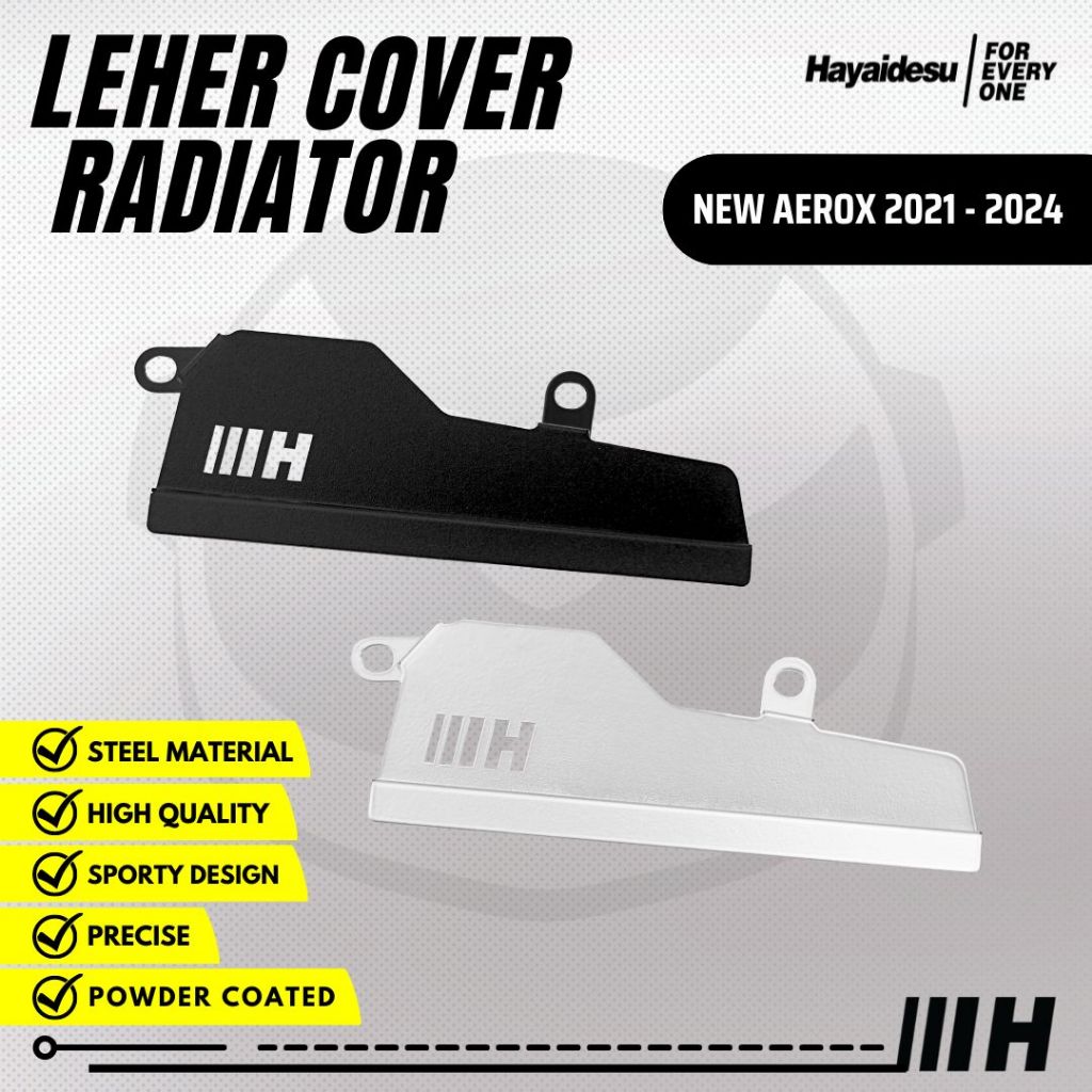 Hayaidesu Yamaha New Aerox Connected 2021-2024 Cover Leher Radiator