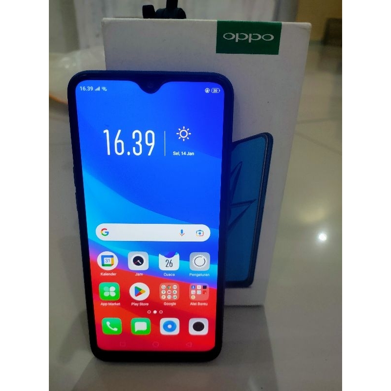 Oppo A7 Ram 4/64 second bekas