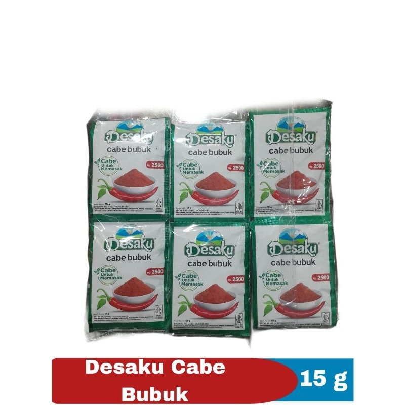 

Desaku cabe bubuk per SASET 15 gram