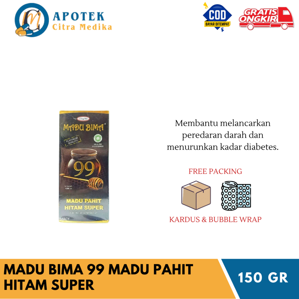 

Madu Bima 99 - Melancarkan Peredaran Darah dan Menurunkan Kadar Diabetes