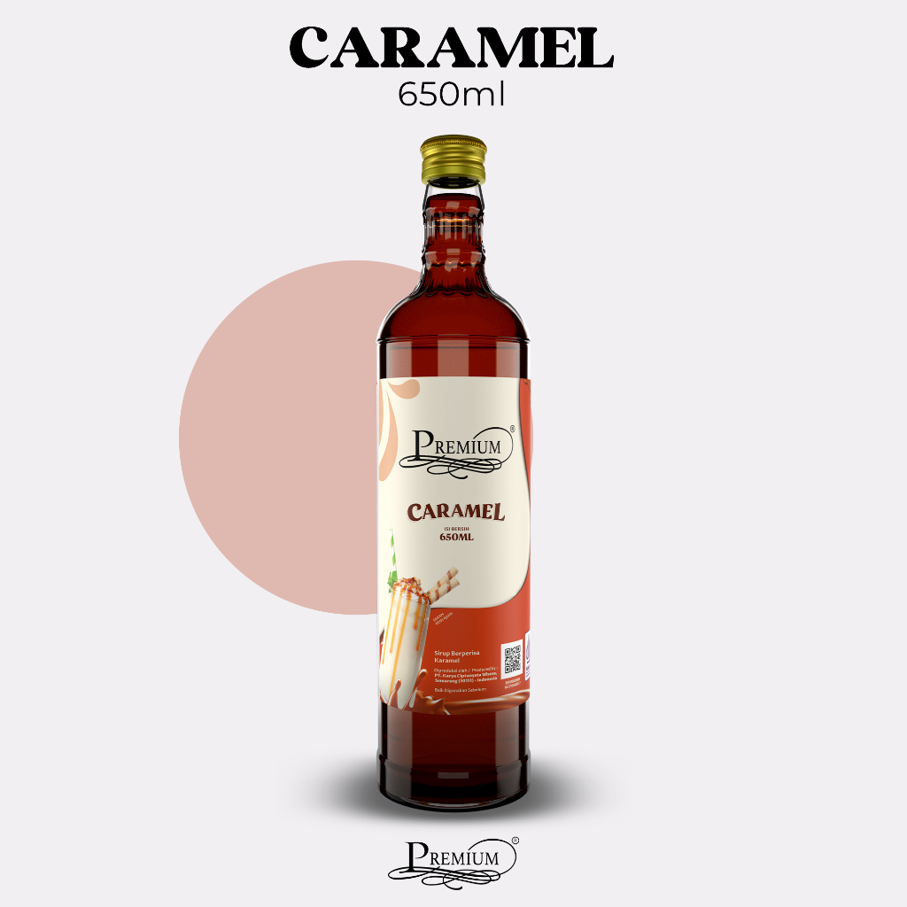 

Premium Syrup - Caramel 650ml (Minuman Sirup untuk HORECA)