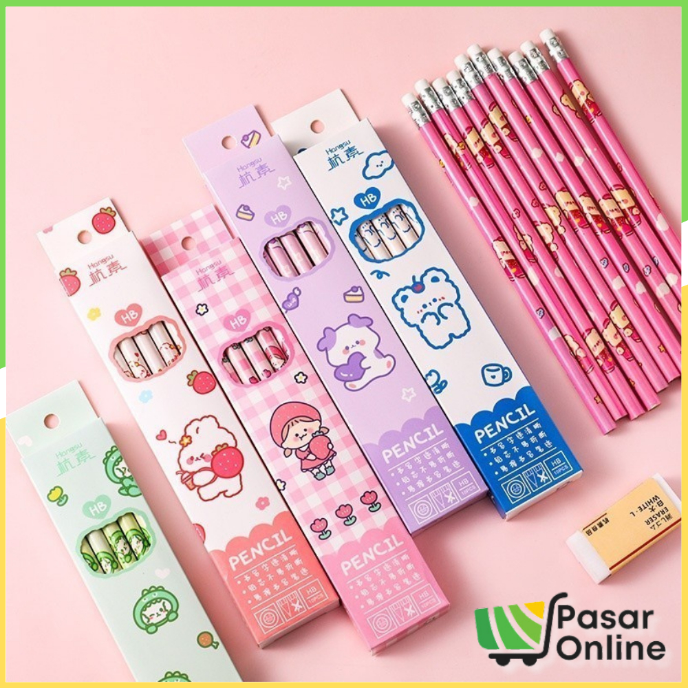 

Pensil Set Isi 10 Pensil Set Alat Tulis Sekolah Pensil Set Pack Pensil Anak Karakter Y2020