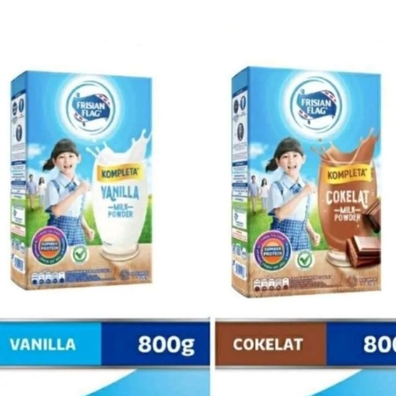 

FRISIAN FLAG Kompleta Susu Bubuk Keluarga Coklat Vanila