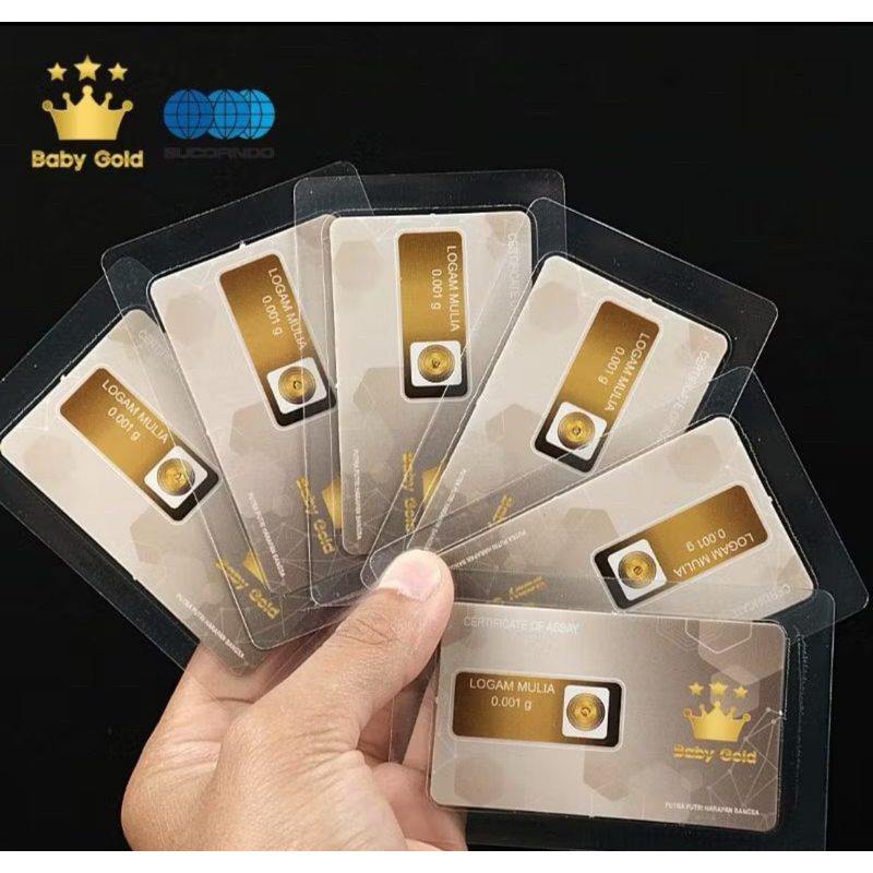 BABY GOLD 0.001 GRAM EMAS MINI