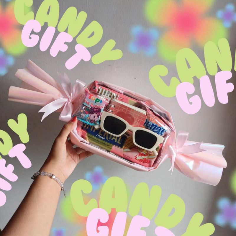 

G&C PROMO!!!! Candy Gift Kado ulang tahun cewek/Gift Hampers Ulang Tahun/Kado