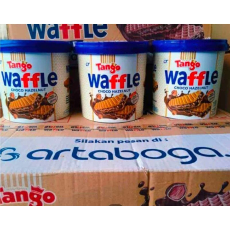 

waffle tanggo kemasan ember