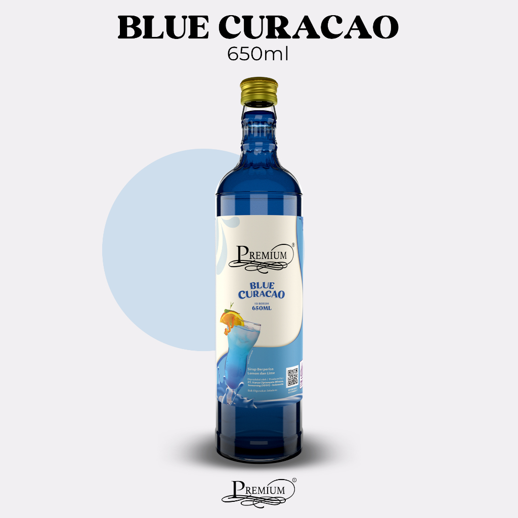 

Premium Syrup - Blue Curacao 650ml (Minuman Sirup untuk HORECA)