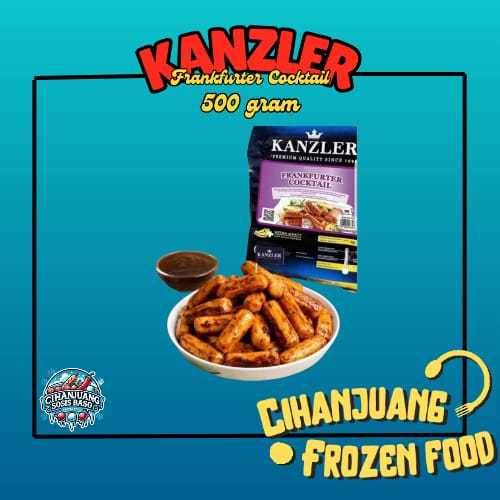 

Sosis Kanzler Frankfuter Cocktail 500 gram