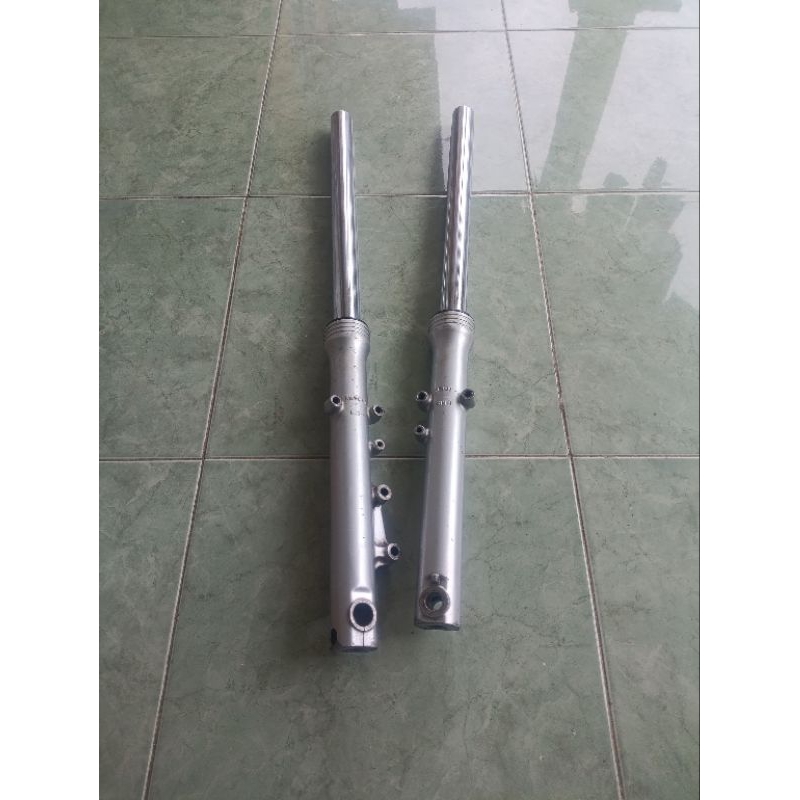 SHOCK DEPAN NINJA R ORIGINAL COPOTAN, HANYA BOTTOM + AS