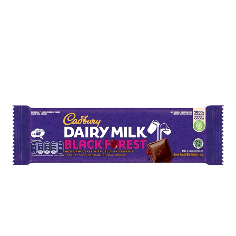 

Cadbury Dairy Milk Black Forest 62gr