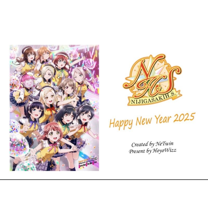 

Kalender Meja Love Live edisi Nijigasaki High School