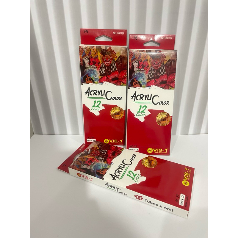 

Cat ACRYLIC VIS-1 isi 12 tubes x 60ml - Cat Akrilik