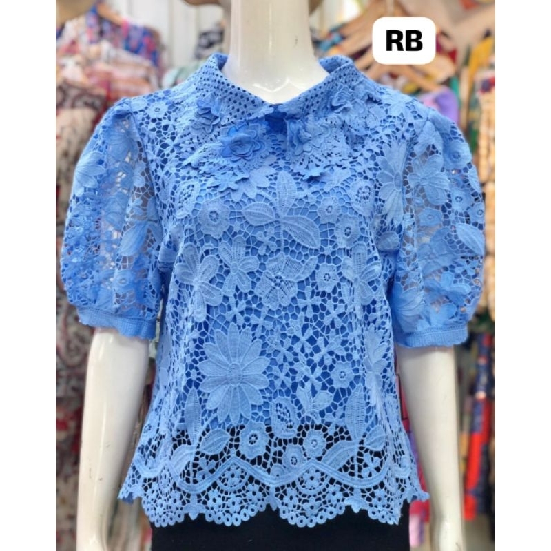 Blouse An An Brokat Bangkok Made in Thailand