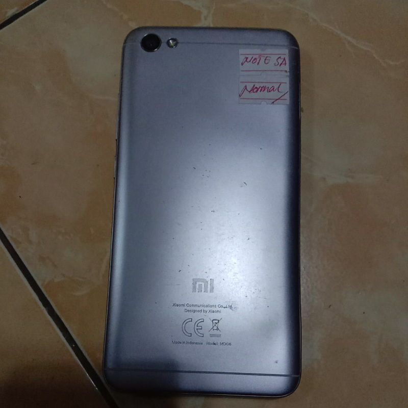 Redmi 5A Normal minus lcd pecah