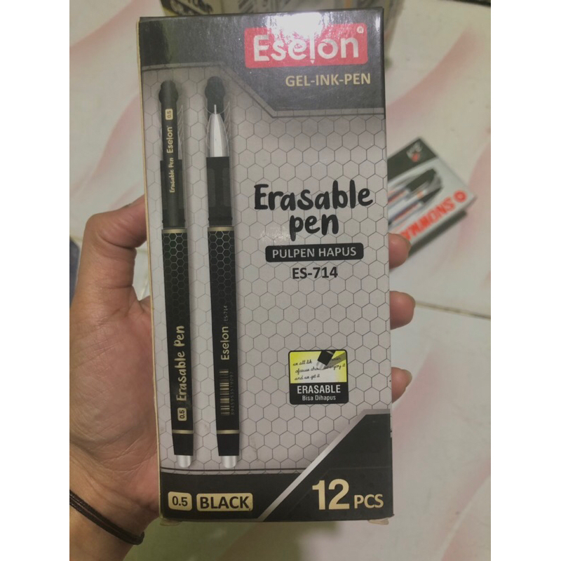 

(Eselon gel-ink-pen) ERASABLE PEN pulpen hapus
