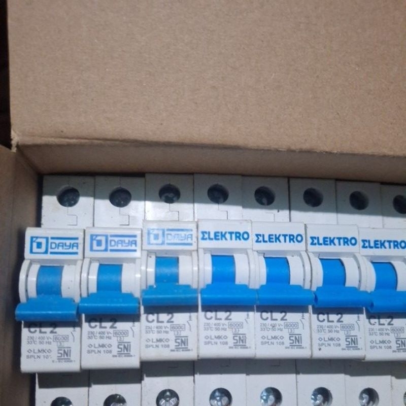 MCB PLN DAYA ELEKTRO 2A, 4A