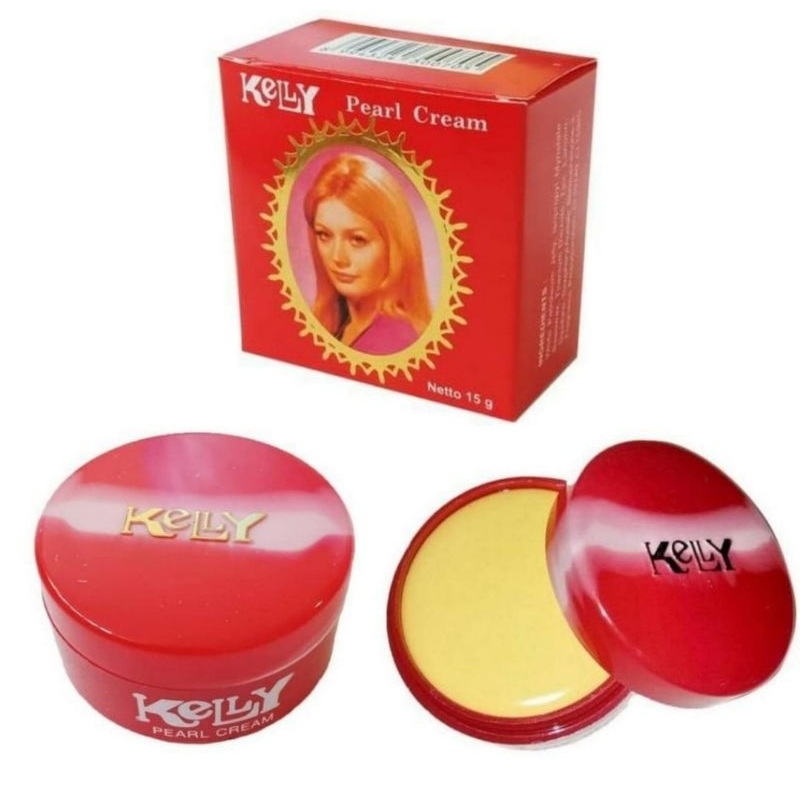 (BESAR)Kelly Pearl Cream Netto 15 g asli original