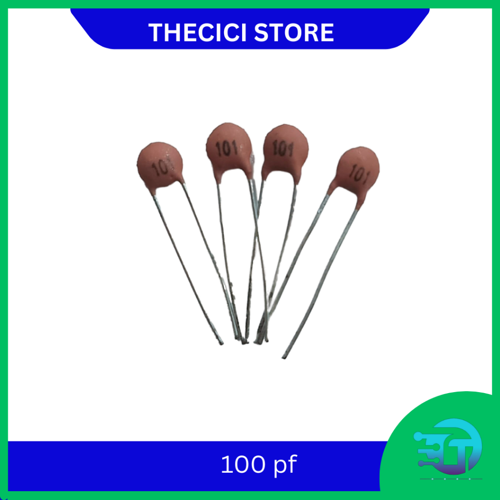 Capasitor ceramic 101 100 pf kapasitor keramik 101 100 pico farad 100pf