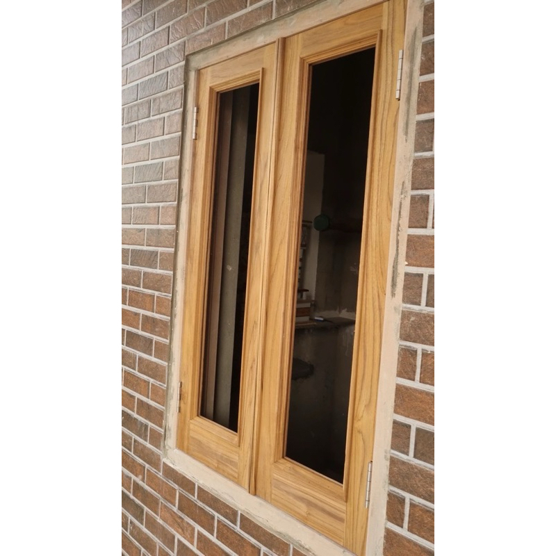 kusen jendela kayu jati