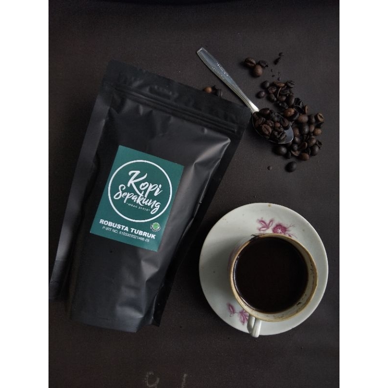 

KOPI ROBUSTA SEPAKUNG 200 GRAM | KOPI HITAM MURNI