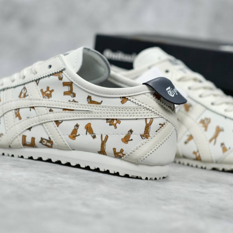 Onitsuka Tiger Mexico 66 Tiger Pattern White