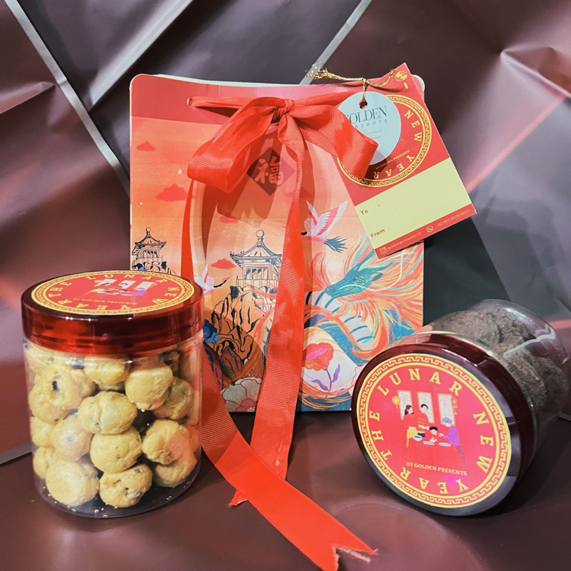 

READY SIAP KIRIM | CNY HAMPERS IMLEK | LUNAR NEW YEAR | GIFTBOX | PARCEL | HADIAH