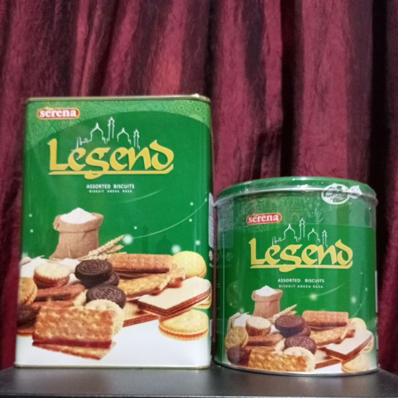 

Biskuit serena legend kaleng 580gr segi aneka rasa biscuit assorted