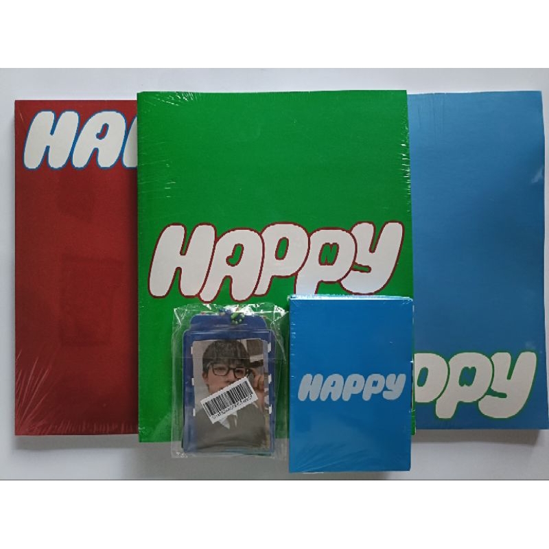 ALBUM BTS SEOK JIN 'HAPPY' WEAVERS SET DAN JPFC SET