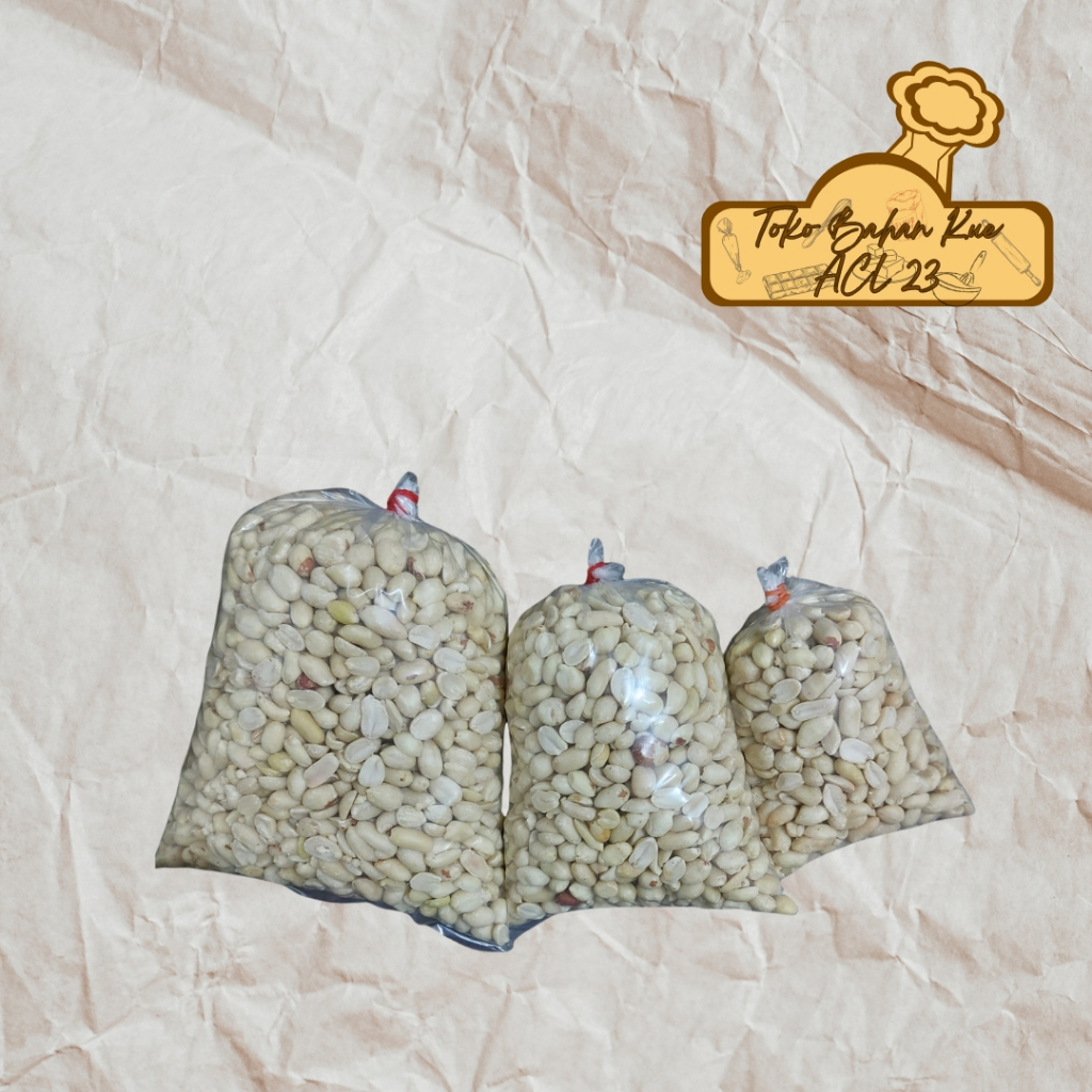 

Kacang Tanah Kupas Jumbo/Kacang Tojin Jumbo/Kacang Kupas 25/29/Kacang Tanah Kupas Besar Jumbo