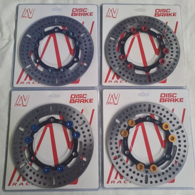piringan cakram depan nmax 155 old nmax new aerox 155 nui racing floating disk brake nui racing floa
