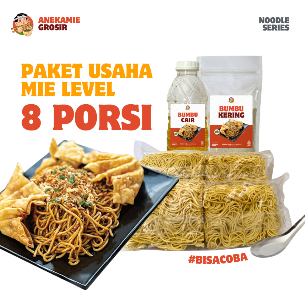 

Paket Hemat 8 Porsi Usaha Mie Level Kekinian di Rumah ala Gacoan, Mie Setan, Mie Kober, Wizzmie