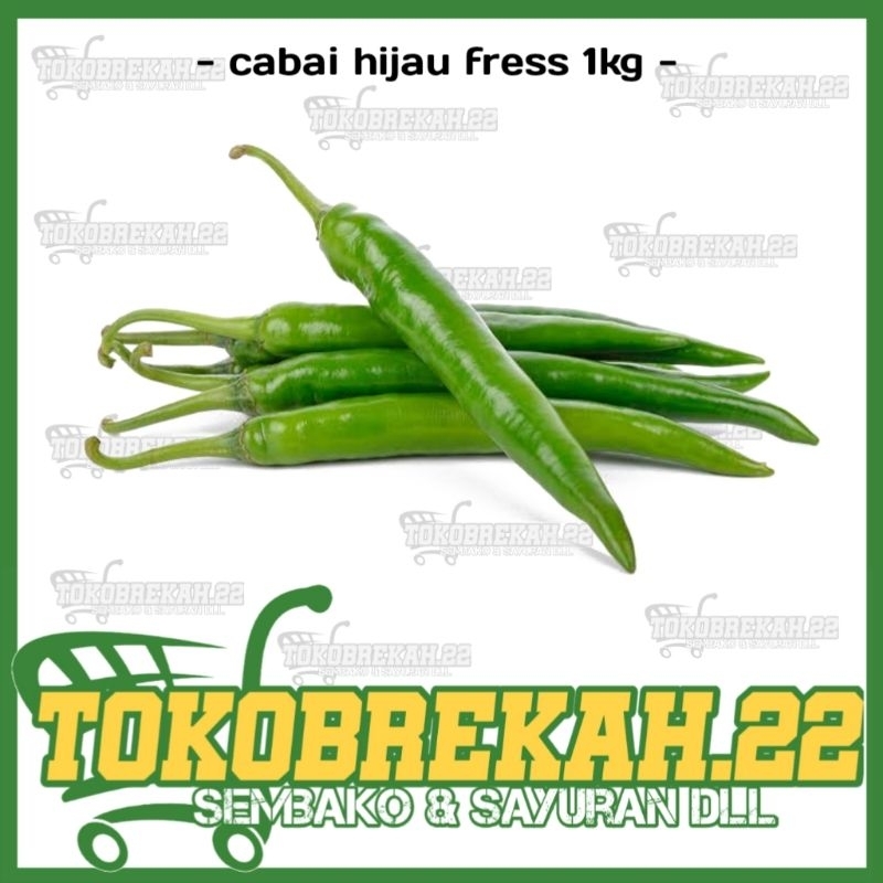 

cabe ijo besar murah 1kg