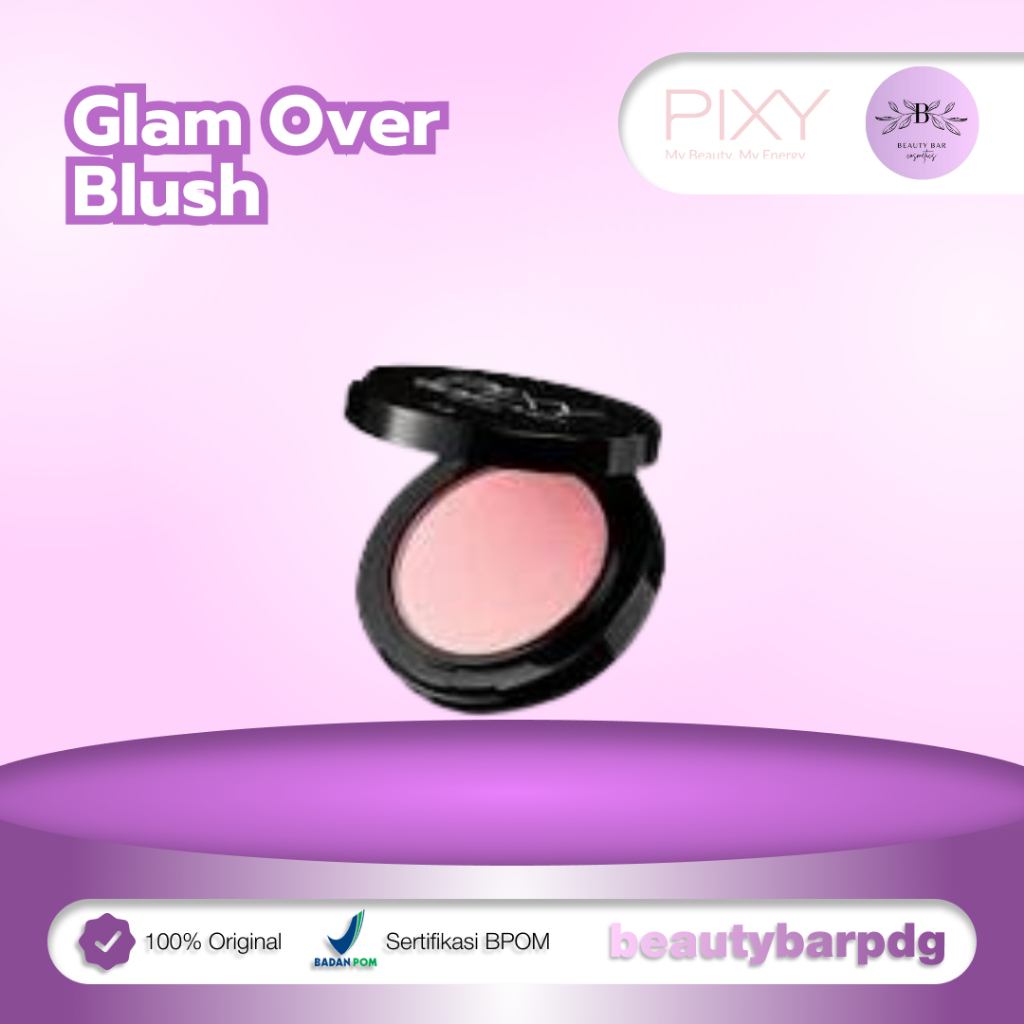 Pixy Glam Over Blush 4 gr | Blush On | Glitter