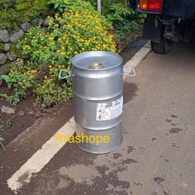 Jrigen stainless /Drum Stainles 30 liter/kaleng/drum bensin solar/jerigen stainless
