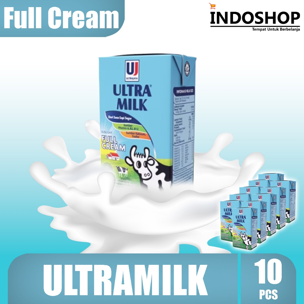 

Susu Ultramilk Full Cream 125ml (10 Pcs)