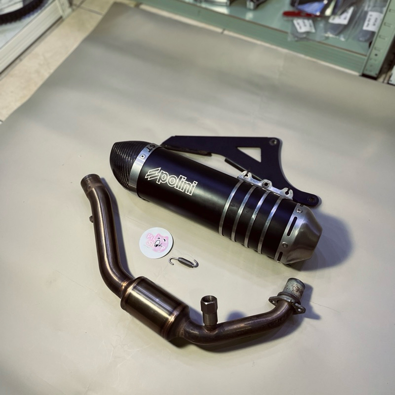 Knalpot Polini EVO 4T Original Carbon Sprint Primavera S LX I-GET 3V.