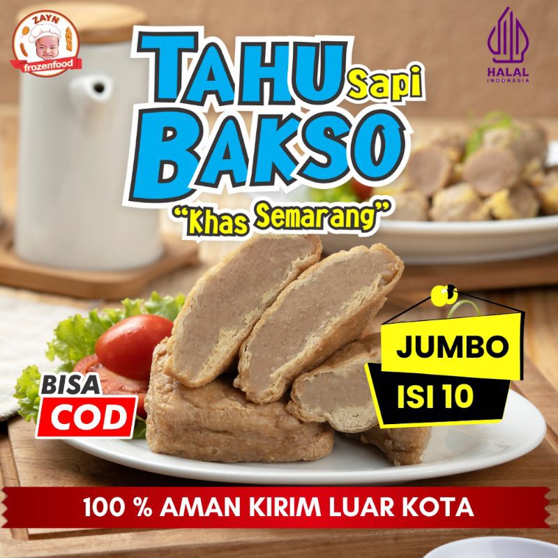 

[ GROSIR ] TAHU BAKSO SAPI Oleh-oleh Ungaran Semarang-Tahu Bakso vacum - Tahu Baxo vacuum - Frozen