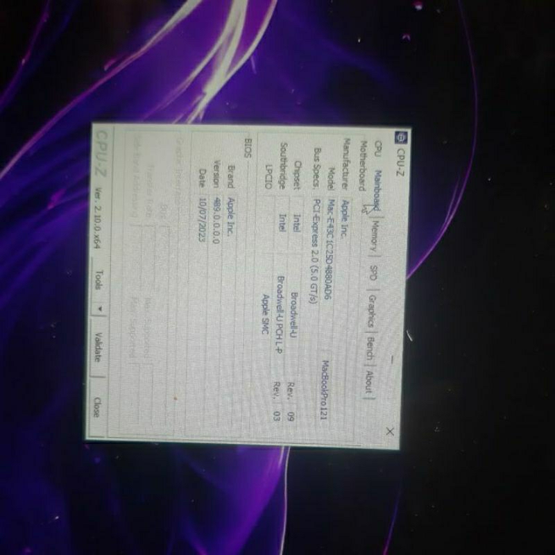 Logic Board Apple Macbook Pro A1502 i5 2.9 8gb