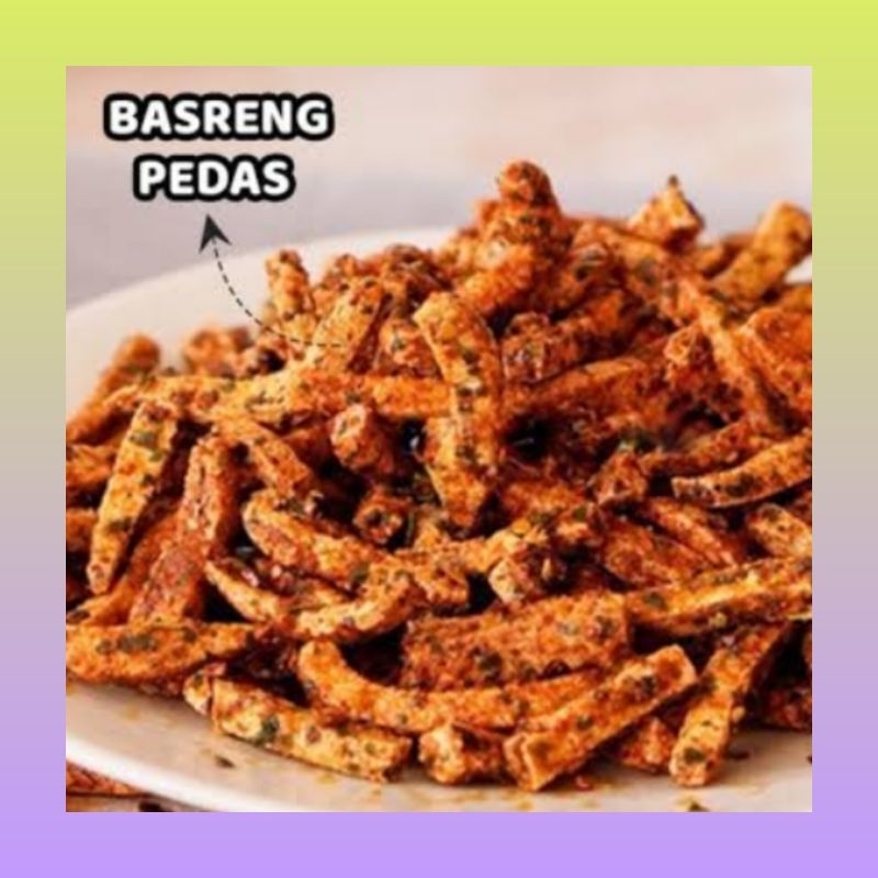 

Basreng pedas nampol 1 kg | Basreng pedas kriuk 1 kg | cemilan basreng pedas 1 kg | Basreng pedas gurih | Basreng super pedas