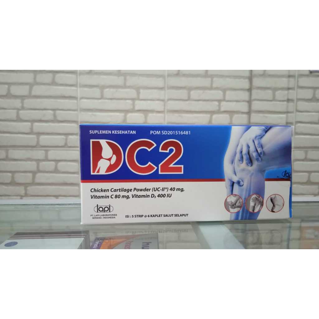 DC2 KAPLET 1 STRIP 10 tablet kemasan baru