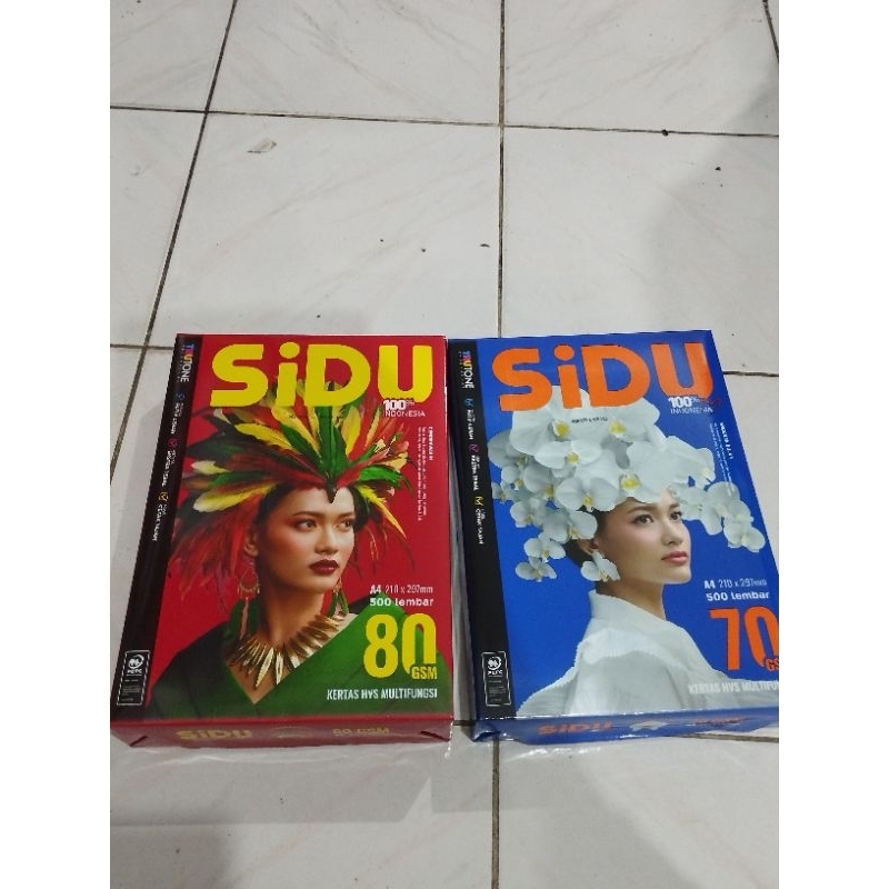 

KERTAS SIDU A4 70/80 GSM