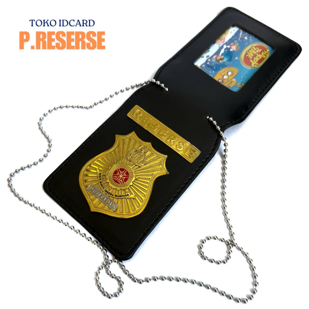 

Dompet ID Card Name Tag Kalung Lencana KTA Penyidik model Terbaru