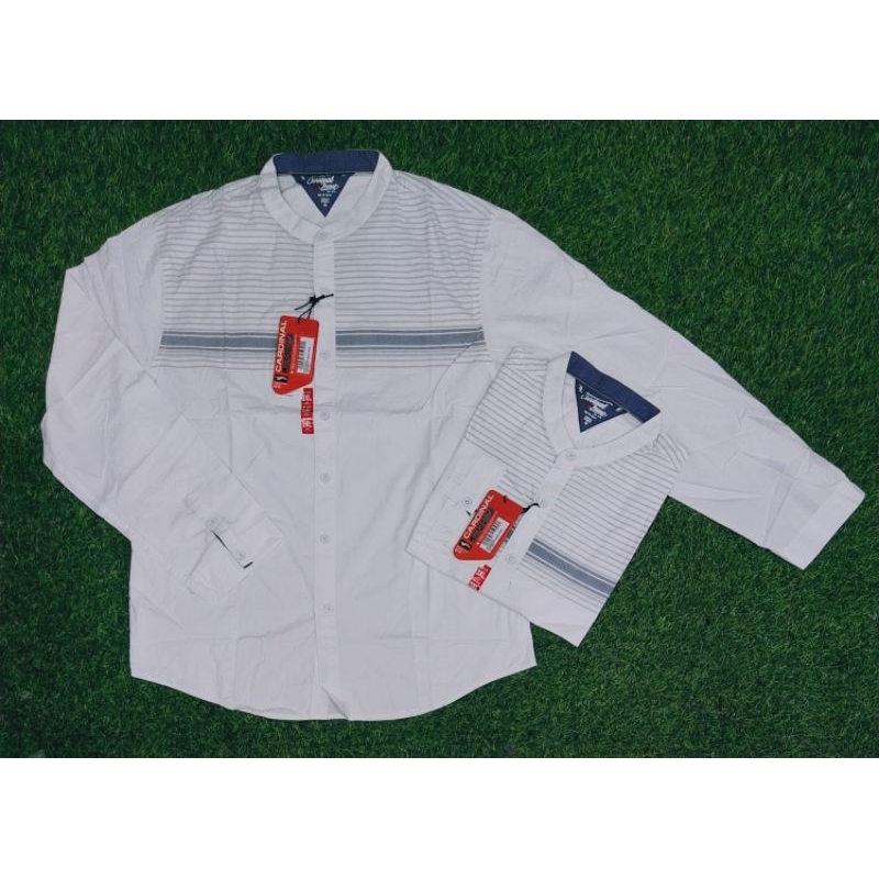 BAJU KOKO CARDINAL ORIGINAL KEMEJA MOSLEM PRIA BORDIR KATUN BAJU TAQWA MURAH TERBARU