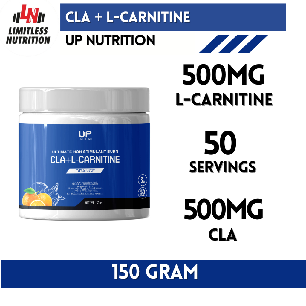 Up Nutrition CLA + L-Carnitine 150 Gram