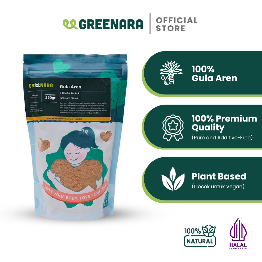 

Greenara - Gula Aren 250gr